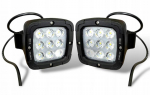 2x Fristom led atbulinės eigos darbinis žibintas ft-063 650lm 12/24v priekabai