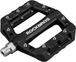 Rockbros nailoniniai kompozitiniai plok&scaron;ti kalnų dviračio pedalai, 9/16, 3 guoliai, neslystantys, atsparūs vandeniui, apsaugantys nuo dulkių