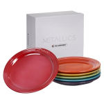 Le Creuset lėk&scaron;tės Rainbow, 27 cm, 6 vnt., įvairių spalvų