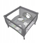 Kelioninė lovytė-maniežas Espiro Play Up, grey