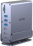 Unitek stotelė Displaylink 4k x3, 13 prievadų, 100w Pd