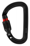 Petzl Sm'd Ultra-light Asimetrinis Karabinas, Juodas, Screw-lock