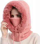 Cozyan Balaclava moteri&scaron;ka veido kaukė žieminė &scaron;ilta užmaunama kepurė slidinėjimo kepurė balaklava veido kaukė moteri&scaron;ka &scaron;ilta balaklava veido kaukė neperpučiama viso veido kaukė