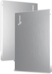 Suhsai ne&scaron;iojamas i&scaron;orinis kietasis diskas usb 2.0 hdd saugojimo diskas 120gb itin plonas didelės spartos duomenų perdavimo kietasis diskas, suderinamas su pc, mac, windows, desktop (sidabrinis)