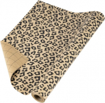 Kraft dovanų vyniojamasis popierius - leopardų ra&scaron;tas, 43cm x 10m