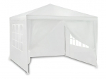 Sodo komercinė paviljono palapinė, 3x3 m, 4 sienos, balta, MultiGarden