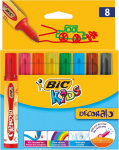 Bic Kids Decoralo flomasterių rinkinys, 8 spalvos