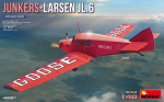Klijuojamas Modelis MiniArt 48007 Junkers-Larsen JL.6 1/48