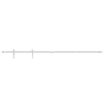Stumdomų spintelės durų rinkinys, baltas, 183cm, plienas CFE526919