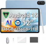 Blackview x Gemini AI 2.0 MEGA 2 WiFi 12" 90Hz, RAM 36 GB ROM 256 GB/SD 2 TB,Android 15 WiFi 6, 9000mAh PC 2.0 - Mėlyna