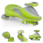 Vaiki&scaron;kas gravitacinis automobilis Tulano Focus 55 green, &scaron;viečiantys ratai &ndash; modernus