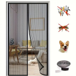 Durų tinklelis nuo uodų su magnetais, 210x100 cm, special edition