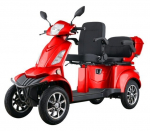 Elektrinis motoroleris VistaK2 1000 W 20 Ah AC, raudonas