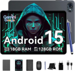 Plan&scaron;etinis kompiuteris TABWEE x Gemini AI 2.0 T80 10.5" 1080P RAM 18 GB ROM 128 GB SD 2To, Android 15 6000 mAh 5G WiFi Bluetooth 5.0