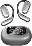 Atviros ausies Bluetooth 5.4 ausinės, kaulų laidumas, jutiklinis ekranas, IPX7, sportui, 2025