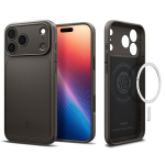 iPhone 17 Pro Max dėklas Thin Fit su MagSafe pilkas Spigen