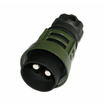 NATO 2 kontaktų ki&scaron;tukas, 24 V, su sraigtiniu fiksatoriumi, 2&times;35 mm&sup2; (504215)