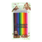 Automatinės kreidelės vaikams, 10 spalvų, keičiamas grafitas