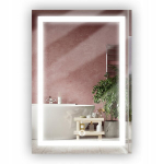Veidrodis LED Stylowelustro, 60x80 cm