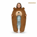 Multifunkcinė U formos viso kūno pagalvė vaikams MOONZ Bear Hug
