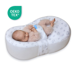 Rixes Baby kūdikio lizdelis&ndash;gultukas Baby Cocoon, atminties putos, drambliukai