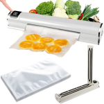 Maisto produktų vakuuminis pakavimo aparatas + 10 mai&scaron;elių komplektas
