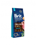 Brit Premium Sensitive Care sausas &scaron;unų ėdalas su ėriena, 15 kg