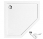 Rea du&scaron;o padėklas Diamond White, 80x80, 90x90 cm