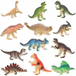 Dinozaurų figūrėlių rinkinys, 12 vnt.