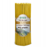 Bažnytinės graikų žvakės &bdquo;Athos&ldquo; N100 16.5cm, 100vnt.