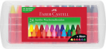 Faber-castell va&scaron;ko kreidelės, 24 spalvos (6 neoninės)