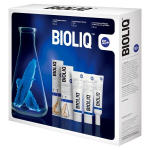 Rinkinys BioliQ_55+: dieninis veido kremas 50 ml + naktinis veido kremas 50 ml + akių, lūpų, kaklo ir dekolte kremas 30 ml