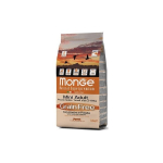 Monge Grain Free Mini begrūdis sausas pa&scaron;aras su Antiena ir Bulvėm, mažų veislių suaugusiems &scaron;unims 2,5kg