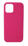 Evelatus Apple iPhone 12/12 Pro Soft Case with bottom Rosy Red