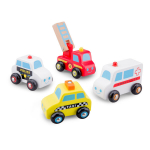 Medinių ma&scaron;inėlių rinkinys New Classic Toys 11930