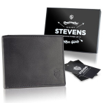 Horizontali odinė piniginė vyrams Stevens DP02