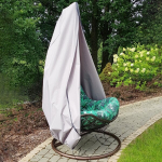 Uždangalas pakabinamam krėslui Patio D031-35CW, pilkas/smėlio spalvos