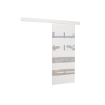 Durys ni&scaron;ai ADRK Furniture Milou 86, baltos