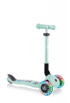 Paspirtukas Globber Junior Foldable Fantasy Lights, mėtinė, 433-206