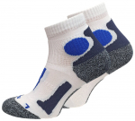 Unisex sportinės kojinės bėgimui Stark Soul 2074 white-blue