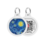 Pakabukas su QR kodu Waudog Smart ID, 25 mm