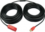 USB Prailginimo Kabelis - LINDY USB 2.0 Aktyvus Prailginimo Kabelis, 480 Mbps, M/F, 30 m