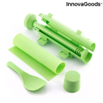 InnovaGoods Suzooka Su&scaron;i įrankių rinkinys su receptais, 3 dalys