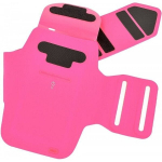 Sportinė apyrankė su ausinių jungtimi Asics MP3 Arm Tube Rožinė