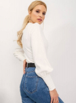 Megztinis moterims Lauren, baltas, XL
