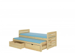 Vaiki&scaron;ka lova ADRK Furniture Tomi 04 180x80, ruda