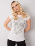 Palaidinė moterims Skull 292019203, balta, L
