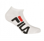 Trumpos unisex kojinės FILA F9199 baltos spalvos (2 poros)