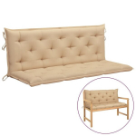 Pagalvė supynėms, 150 cm, ruda
