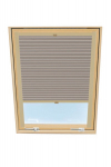 Klostuota užuolaidėlė stoginiam langui Velux, 66x118 cm, Smėlio B-306000